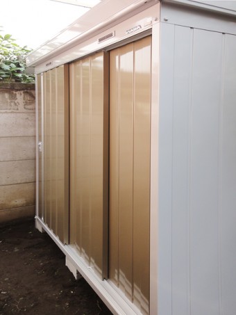 庭に物置を設置して家の中をスッキリ片付け 庭に物置を設置して家の中をスッキリ片付け